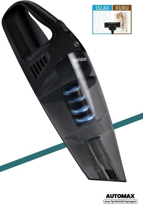 Automax Islak Kuru Taşınabilir Fırçalı Başlıklı Araç Tipi El Süpürgesi