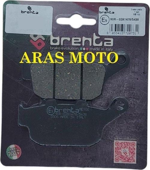Drift 125 L Arka Fren Balatası Brenta (Made İn İtaly)-