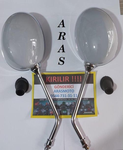 Araro Cappucino 125 Cc - 50 Cc Ayna Takımı Gri Renk (Nardo Gri )-