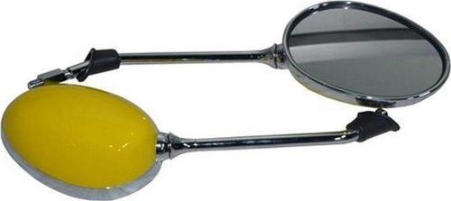 Kuba Brilliant 125-150-50 Cc Scooter Ayna Takımı Sarı (10 Mm Düz Diş) -