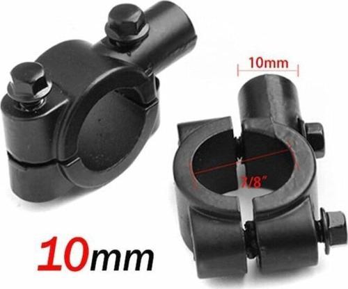 Ayna Takma Bağlantı Aparatı 10 Mm Motorsiklet Atv Bisiklet 1 Adet
