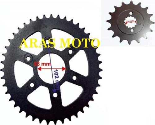 Bajaj Dominar Ön Ve Arka Dişli 400 Ktm 200 Duke 390 2015 2020 -