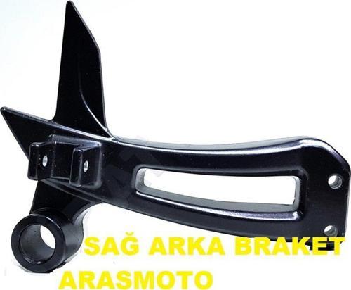 Tvs Rtr Apache 150-180 Sağ Yolcu Ayaklığı Braketi (Sağ Arka Braket) Yeni 2013-2016-