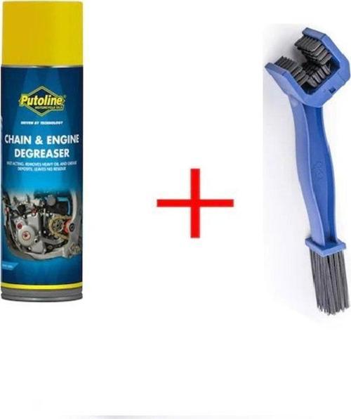 Putolıne Putoline Drytec Race Zincir Yağı 500 Ml+ Zincir Temizleme Fırçası -