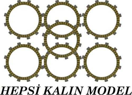 Cf Moto Nk 250 Uyumlu Debriyaj Balata Seti 7 Li Kevlar Isıya Dayanıklı Thailand Malı
