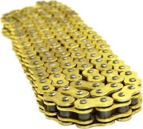Honda Cbf150,Cb125E,Cb125F,Cbr125 R Uyumlu Teker Zinciri 428 /128 Bakla Oringli Gold Zincir-