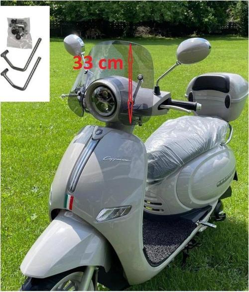 Arora Cappucino Ön Siperlik Camı Açık Füme Kısa Tip 33 Cm ,Bağlantı Aparatlı 50,125,150Cc-