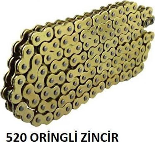 Bajaj Pulsar Ns 200-Rs 200 Teker Zinciri Oringli Tüm Yıllara Uyumlu-