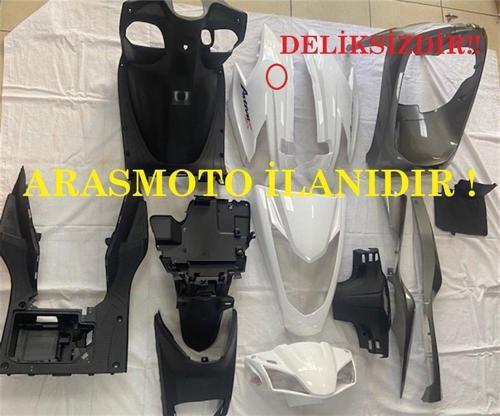 Honda Activa S 125 Kaporta Seti Grenaj Seti 2019 Ve 2021 Beyaz ( Kargo Bizden )
