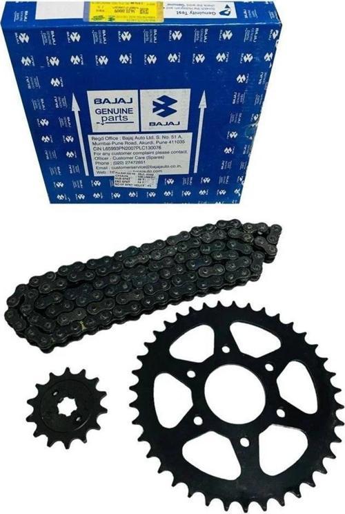 Bajaj Pulsar Ns 200 ,Rs 200 Orjiinal Zincir Dişli Seti Oringli Tüm Yıllara Uyumlu -