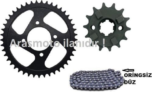 Cf Moto Nk 150 Zincir Dişli Seti Oringsiz Düz Zincirli 428/136 Bakla -
