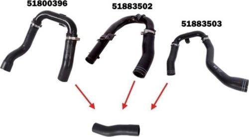 Fıat Linea 1.3Multijet 85-90Hp Uyumlu Turbo Hortumu Küçük 51800396