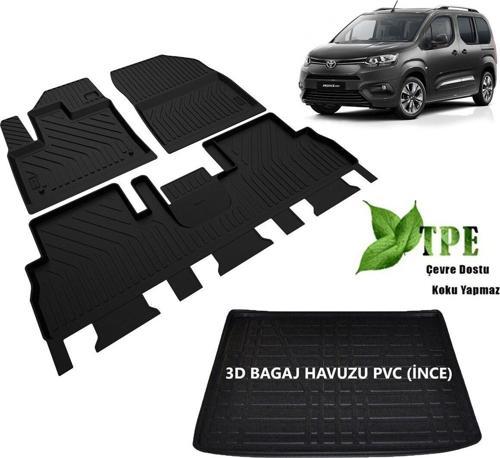Toyota Proace City Paspas Bagaj Havuzu Set 2021 2022 2023 2024