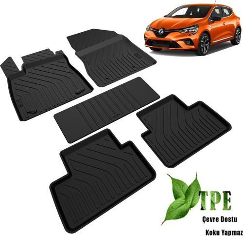 Renault Clıo V 5 Havuzlu Paspas Kokusuz Yumuşak 2020 2021 2022 2023 2024