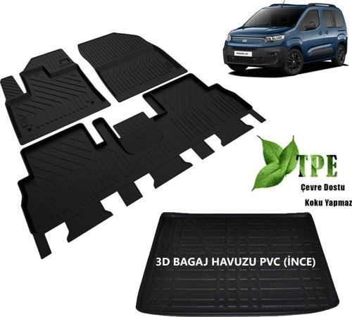 Yeni Doblo Paspas Bagaj Havuzu Set 2023 2024 Model