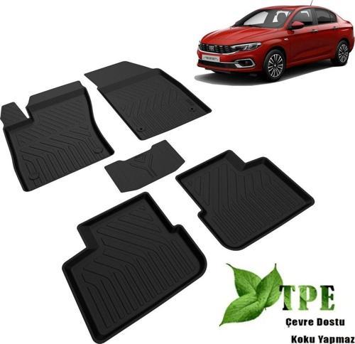 Fiat Egea Sedan Havuzlu Paspas Kokusuz Yumuşak 2015 2016 2017 2018 2019 2020 2021 2022 2023 2024