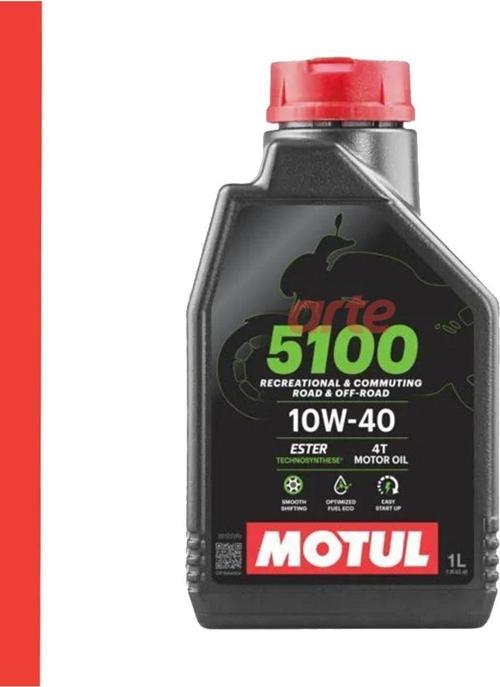 5100 10W-40 4 T Motosiklet Motor Yağı Güncel Ürün 1 Adet