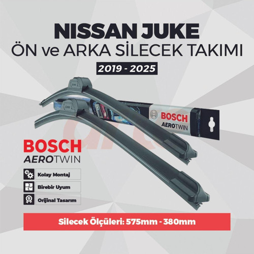Nissan Juke Ön Silecek Takımı 2019-2023 Aerotwin