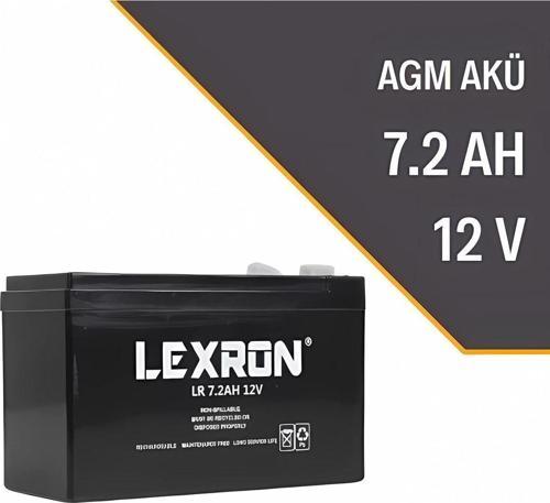 7.2A - 12V  Kuru Tip Akü (Agm Akü)