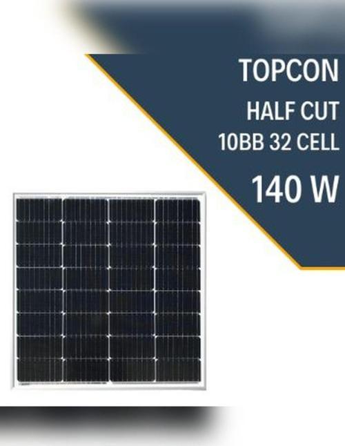 140W Half Cut Topcon Güneş Paneli