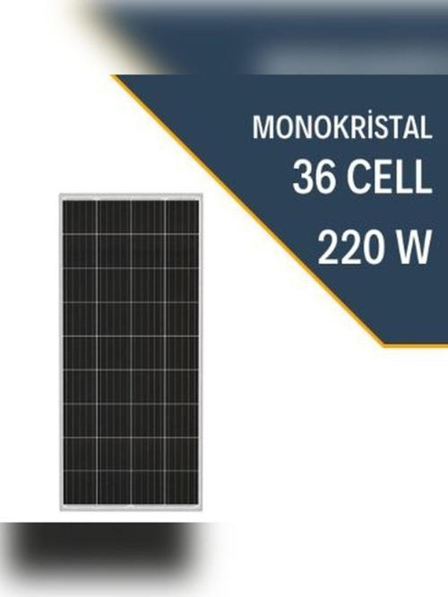 220W Monokristal Güneş Paneli