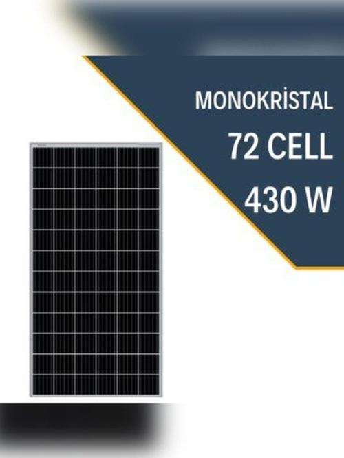 430W Monokristal Güneş Paneli