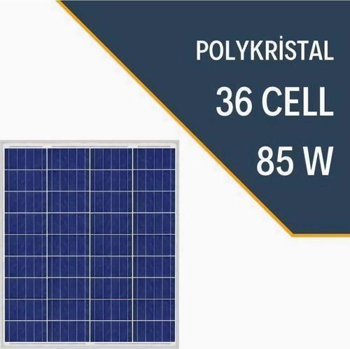 85W Polykristal Güneş Paneli