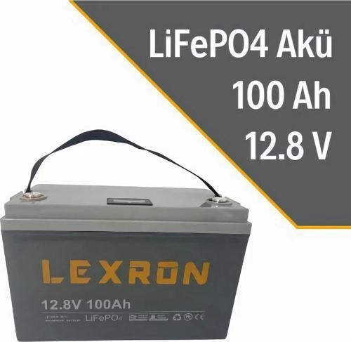 100A 12.8V Lityum Akü (Lifepo4)