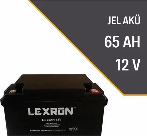 65A - 12V Elektrikli Araç Aküsü, Jel Akü