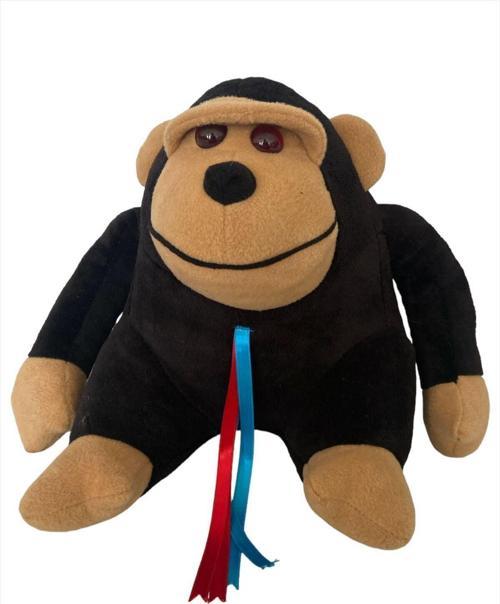 Peluş Sesli Goril - 30Cm