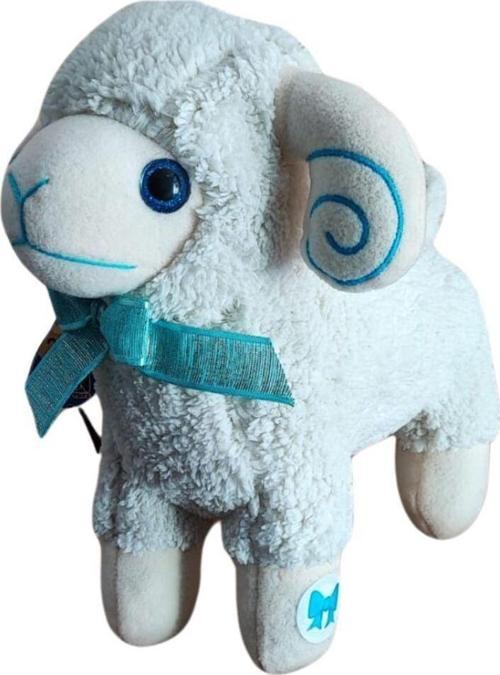 Oyun Ve Uyku Arkadaşı Peluş Kıvırcık Koç - 35Cm