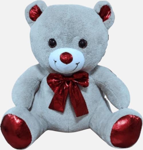 Papyonlu Peluş Ayı - 50Cm