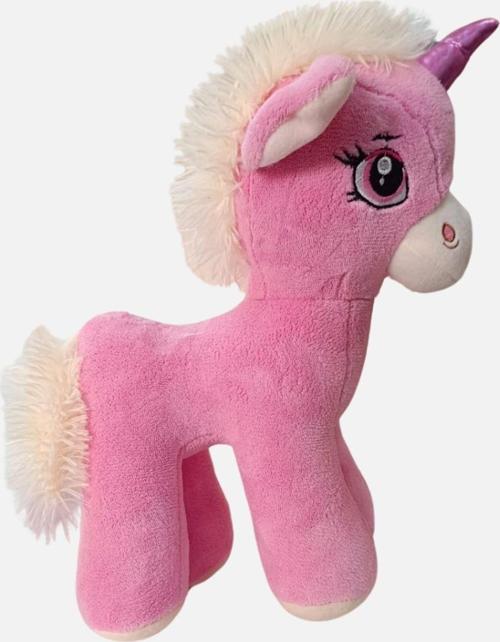 Peluş Boynuzlu At Pony Unicorn - 50Cm