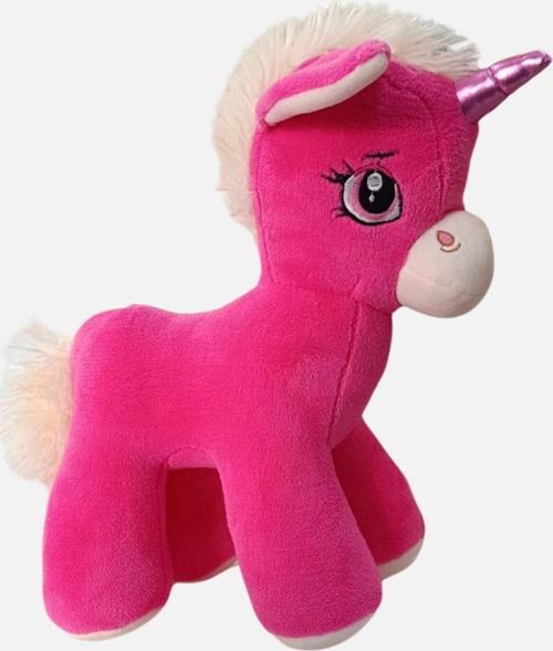 Peluş Boynuzlu At Pony Unicorn - 50Cm