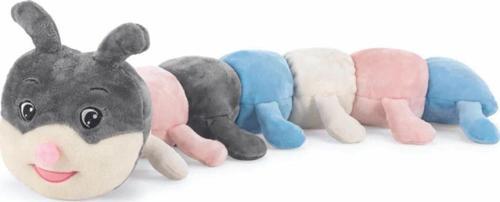 Oyun Ve Uyku Arkadaşı Peluş Tırtıl - 85Cm Pembe
