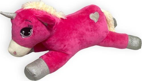 Uyku Arkadaşım Peluş Boynuzlu At Unicorn - 60Cm