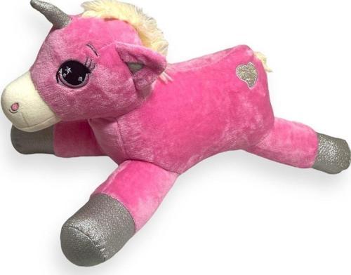 Uyku Arkadaşım Peluş Boynuzlu At Unicorn - 60Cm