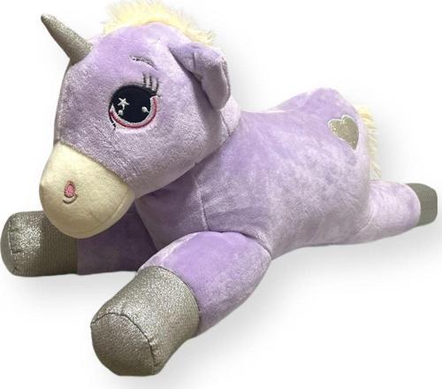 Uyku Arkadaşım Peluş Boynuzlu At Unicorn - 60Cm