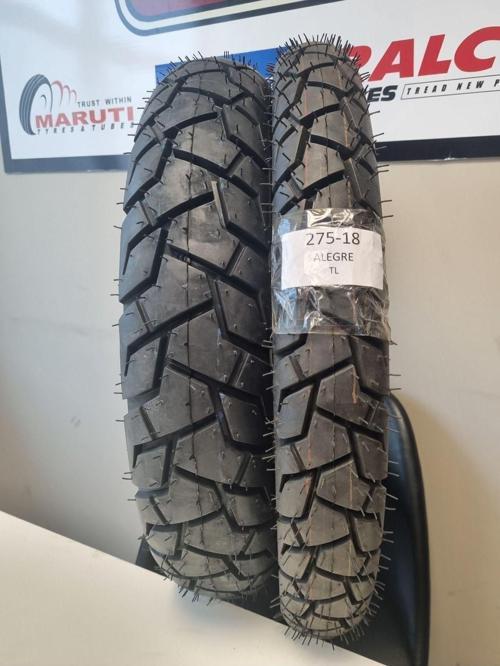 Set 275-18 Ve 110/90-16 Tl (Tubeless - Dubleks) Ön Arka Takım