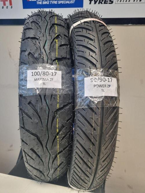 90/90-17 Ve 100/80-17 Takım Lastik Mondial Z-One 180 Ve 150
