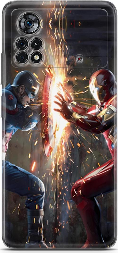 Xiaomi Poco X4 Pro 5G Uyumlu Kılıf Yapayzeka 14 Iron Man Cover Kılıf