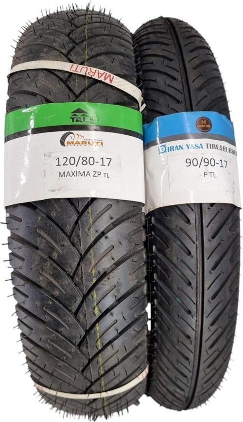 Honda Crf 250L, Yamaha Xt250, Kawasakı, 120/80-17 Ve 90/90-17 Dubleks Maxıma Set