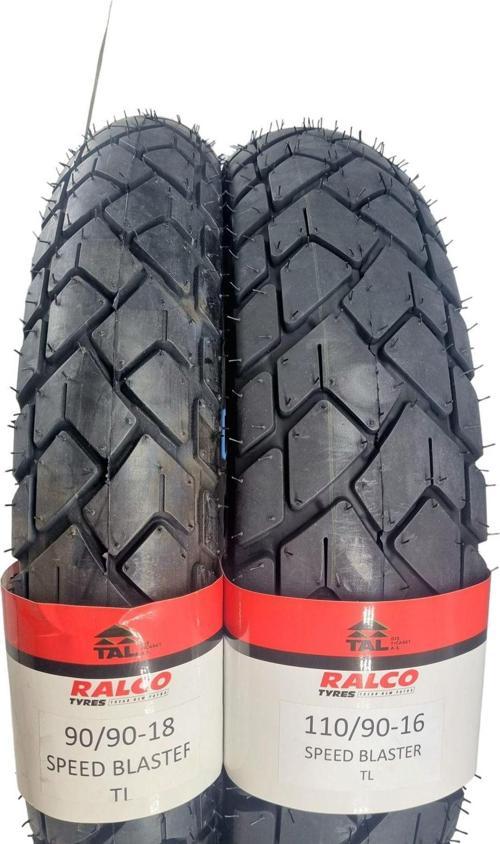 110/90-16 Ve 90/90-18 Takım Tl (Tubeless - Dubleks) Motosiklet Lastiği