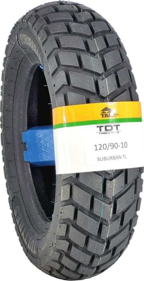 Tyres Motosiklet Lastiği 120/90-10 Tl (Tubeless - Dubleks)