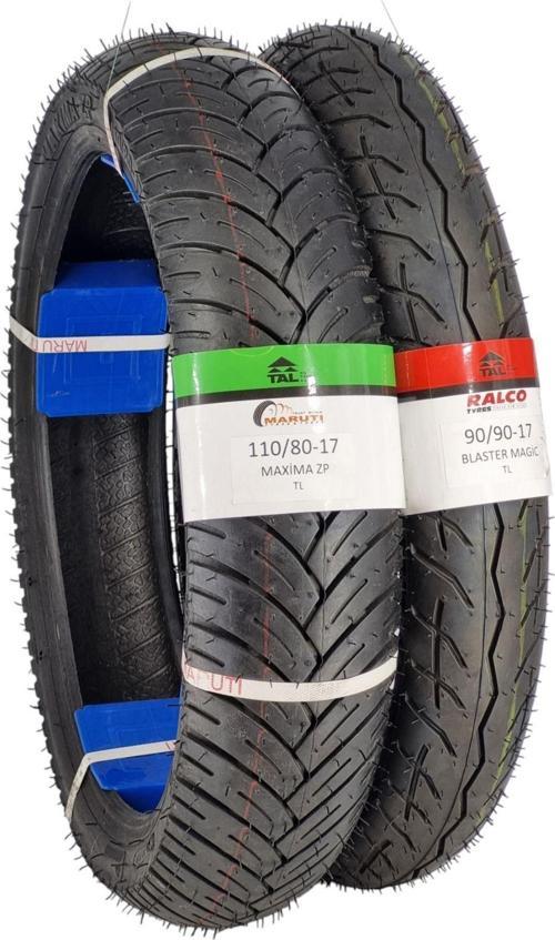 Motor Lastik 110/80-17 Ve 90/90-17 Tl (Tubeless - Dubleks) Takım Maximamagic