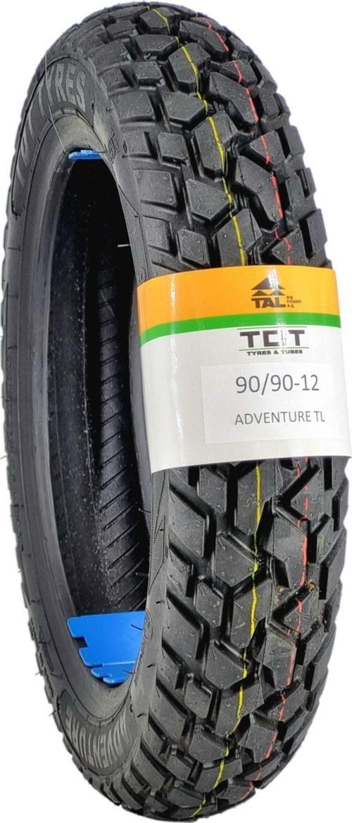 Tyres Motosiklet Lastiği 90/90-12/ Adventure Tl (Tubeless - Dubleks)