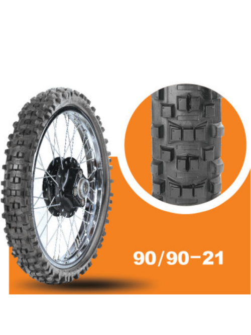 Enduro Ön Lastik 90/90-21 Tt (Tubetype - İç Lastikli Tip)