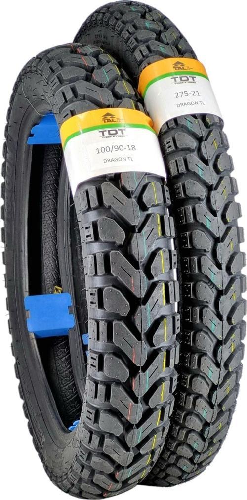 Tyres 100/90-18 Ve 275-21 Tl (Tubeless - Dubleks) Lastik Takımı