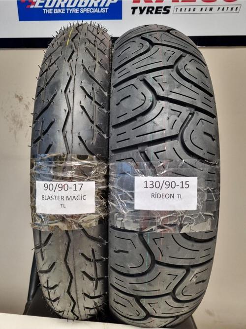 Tyres Rks K-Light Takım 130/90-15 Ve 90/90-17 Chopper Motorsiklet Lastiği