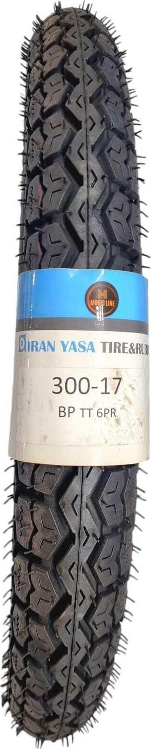 Bp Arka Yol Motosiklet Lastiği 300-17 Tt (İç Lastikle Kullanıma Uygundur) 6Pr